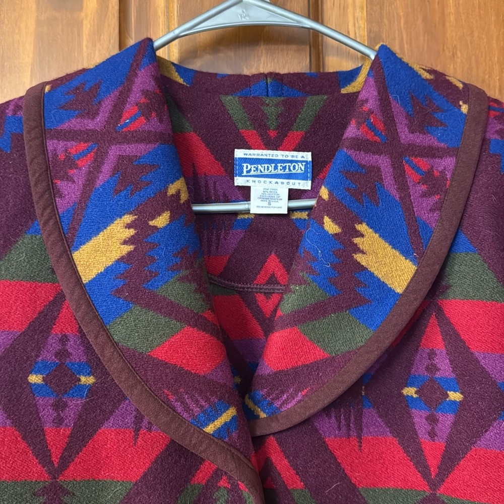 Vintage Wool Pendleton Jacket Knockabout - image 8